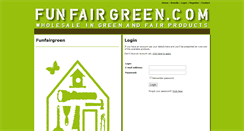 Desktop Screenshot of funfairgreen.com
