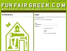Tablet Screenshot of funfairgreen.com